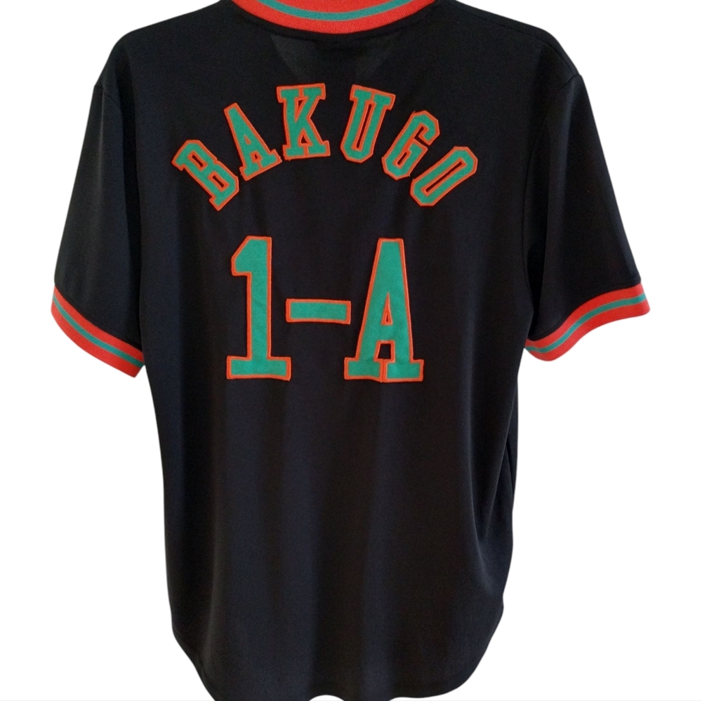 My Hero Academia Bakugo 1-A U.A. High Jersey Men M Comic Book Manga Japanese